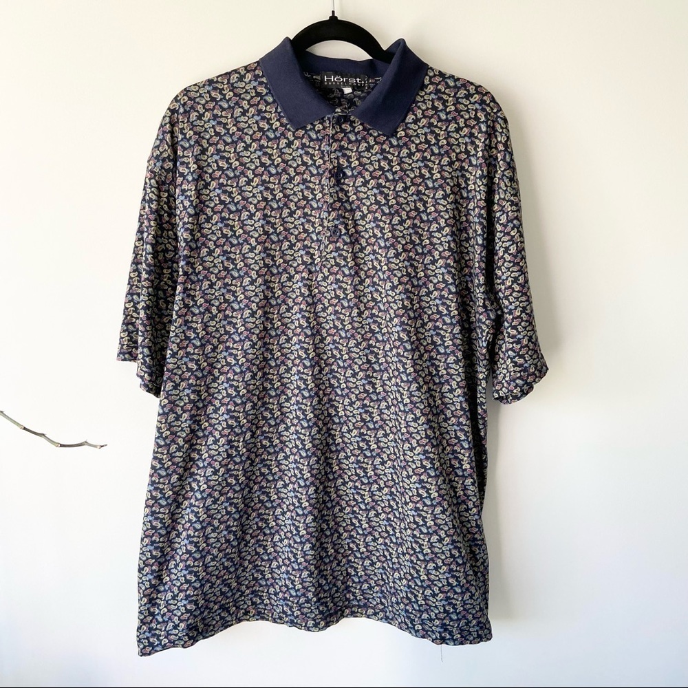 Vintage Horst Dusseldorf Made in Italy Polo Shirt